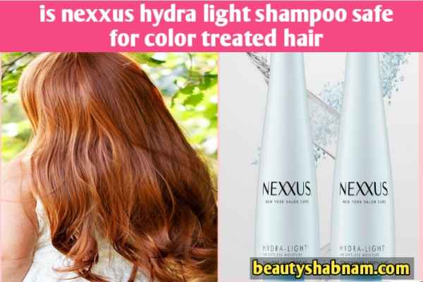 is nexxus shampoo safe for color treated hair
