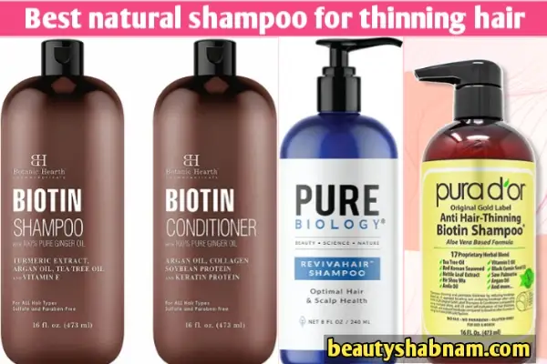 Best natural shampoo for thinning hair